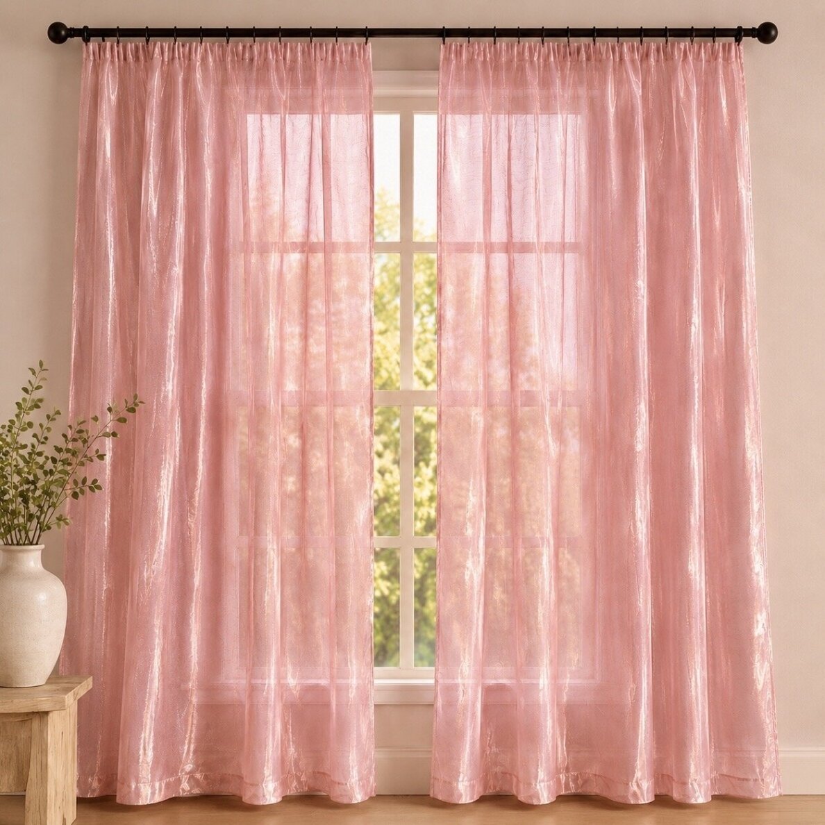 Dieninių užuolaidų audinys, Organza Dieninių užuolaidų audinys, Organza