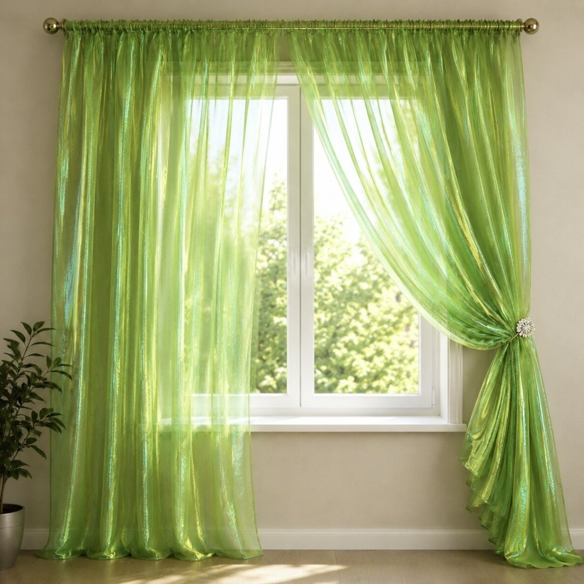 Dieninių užuolaidų audinys, Organza Dieninių užuolaidų audinys, Organza