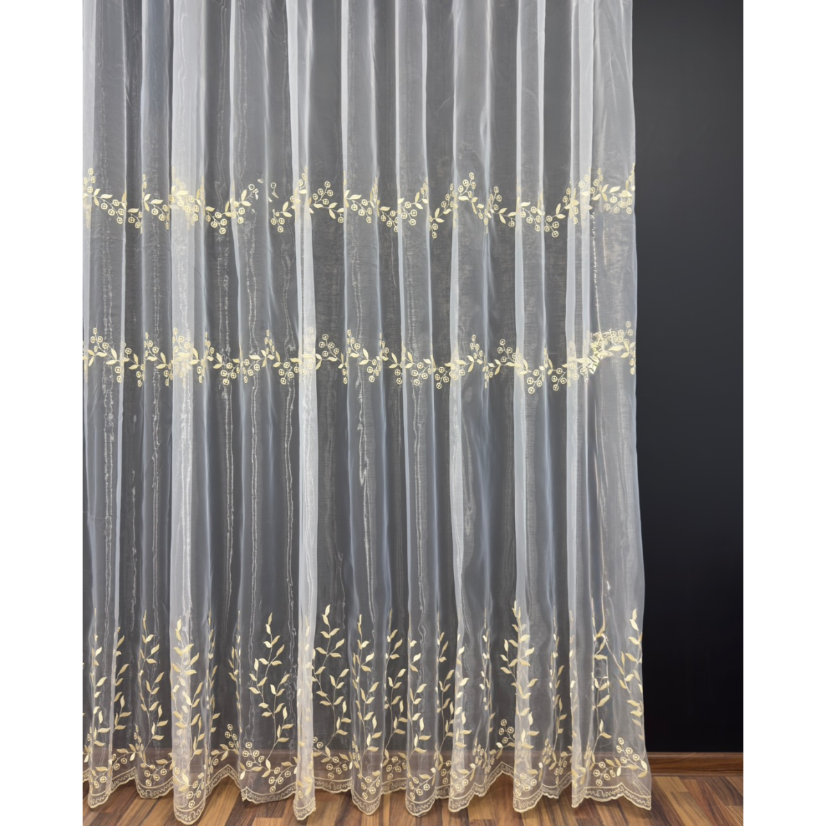 Dieninių užuolaidų audinys Organza 1