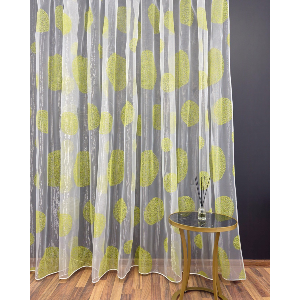 Dieninių užuolaidų audinys Organza