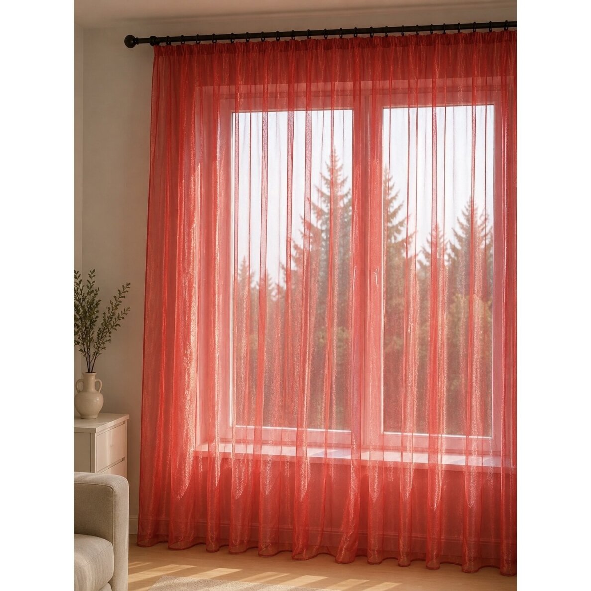 Dieniniužuolaidų audinys, Organza