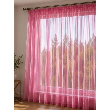 Dieninių užuolaidų audinys, Organza Dieninių užuolaidų audinys, Organza