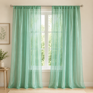 Dieninių užuolaidų audinys, Organza