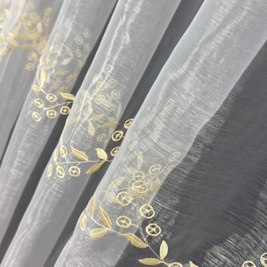 Dieninių užuolaidų audinys Organza 3