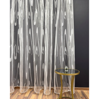 Dieninių užuolaidų audinys Organza Dieninių užuolaidų audinys Organza
