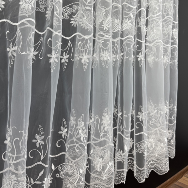 Dieninių užuolaidų audinys, Organza 1