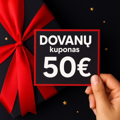 Dovanų kuponas 50€ Dovanų kuponas 50€