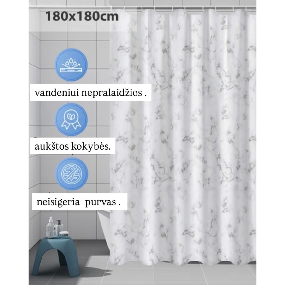 Dušo užuolaida BANGI