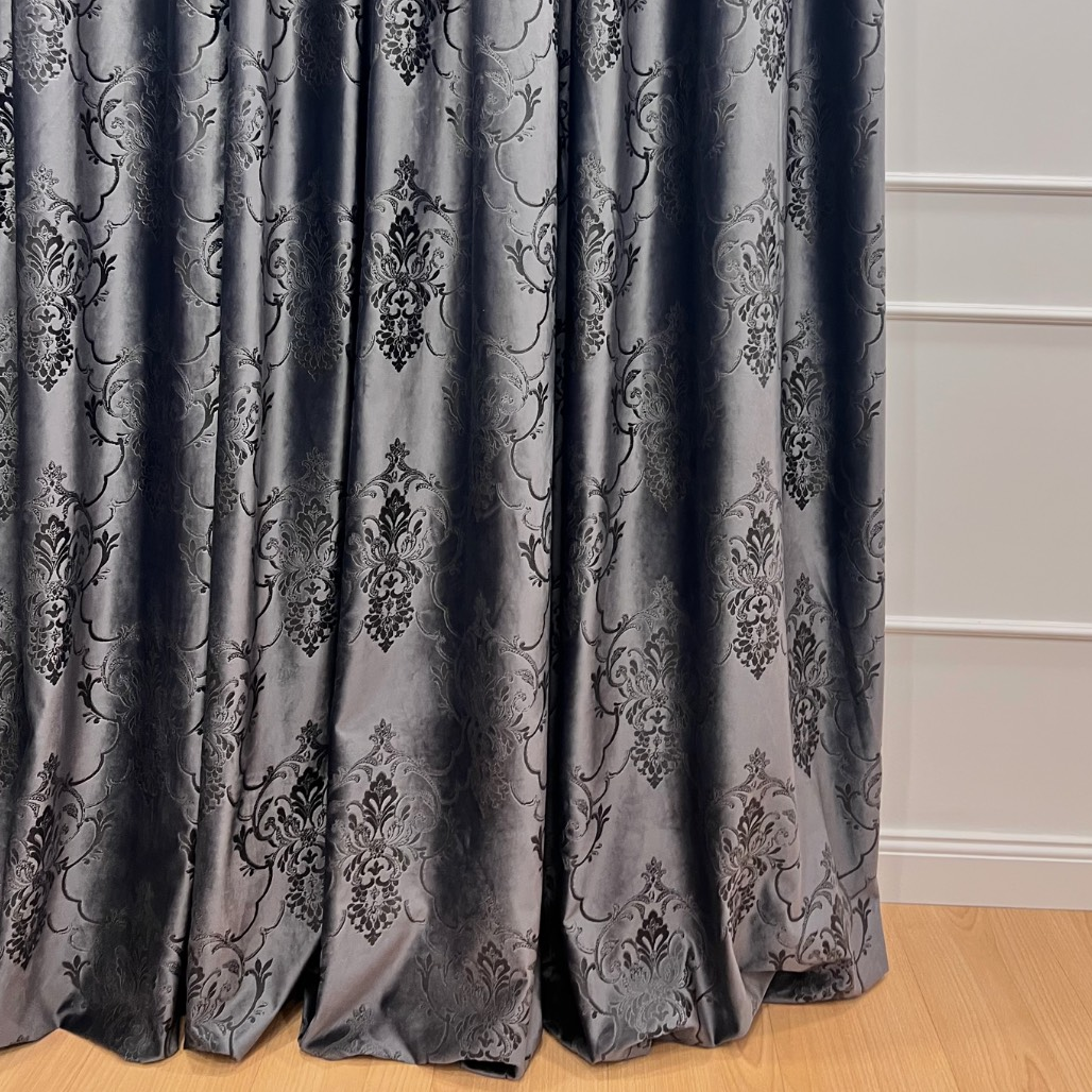 Naktinių užuolaidų audinys barchatas French Velvet Madlena 1