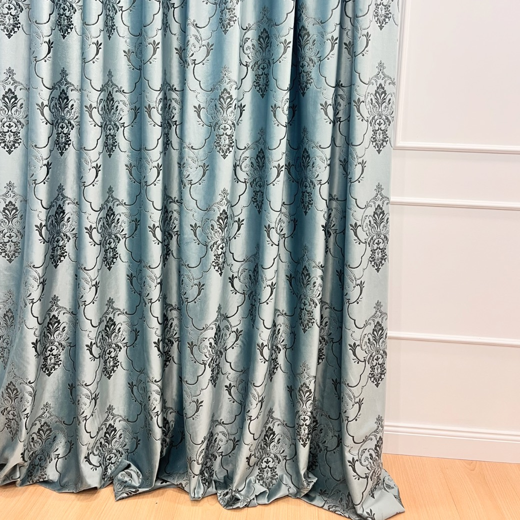 Naktinių užuolaidų audinys barchatas French Velvet Madlena 1 Naktinių užuolaidų audinys barchatas French Velvet Madlena 1