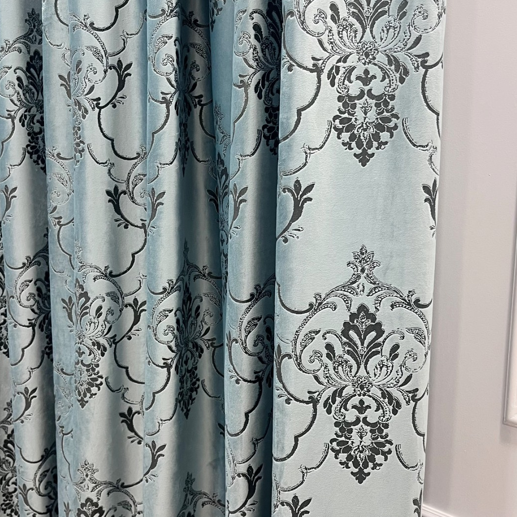 Naktinių užuolaidų audinys barchatas French Velvet Madlena 2 Naktinių užuolaidų audinys barchatas French Velvet Madlena 2