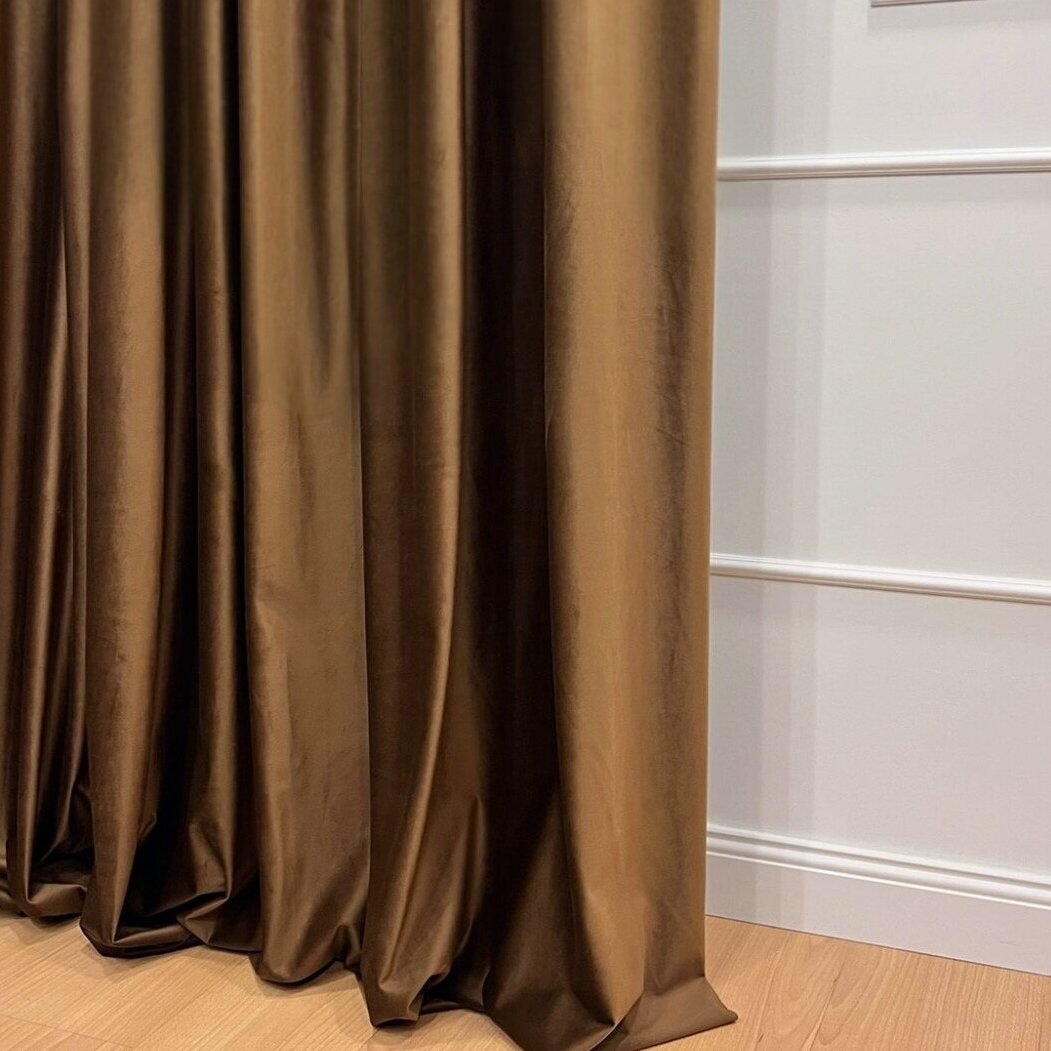 Naktinių užuolaidų audinys, barchatas FRENCH VELVET-V789 1