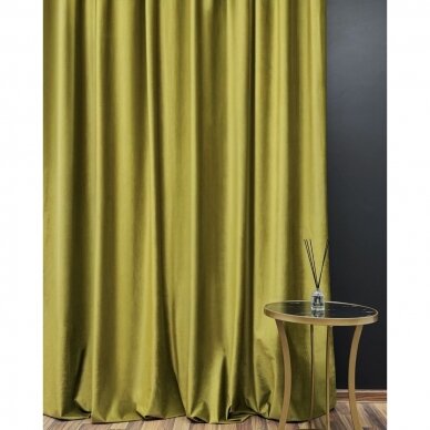 Naktinių užuolaidų audinys, barchatas FRENCH VELVET-MJ11(90)