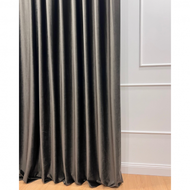 Naktinių užuolaidų audinys, barchatas FRENCH VELVET-V919