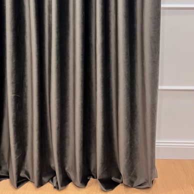 Naktinių užuolaidų audinys, barchatas FRENCH VELVET-V919 1