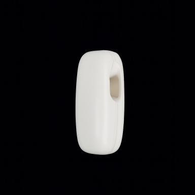 Romanetės virvelės svarelis, 26 g, baltos spalvos Romanetės virvelės svarelis, 26 g, baltos spalvos