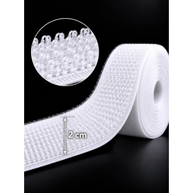 VELCRO juostelė – šiurkščioji pusė, 2 cm. VELCRO juostelė – šiurkščioji pusė, 2 cm.