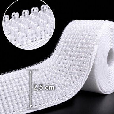 VELCRO juostelė – šiurkščioji pusė, 2,5 cm VELCRO juostelė – šiurkščioji pusė, 2,5 cm