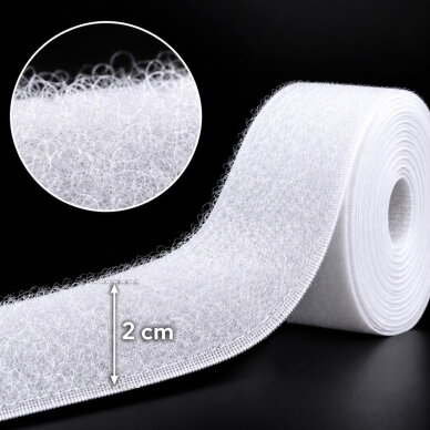 VELCRO juostelė – minkštoji pusė, 2 cm. VELCRO juostelė – minkštoji pusė, 2 cm.