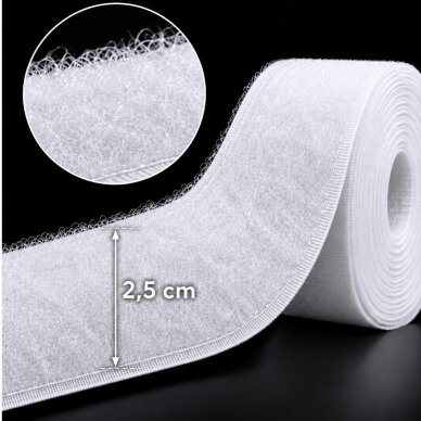 VELCRO juostelė – minkštoji pusė, 2,5 cm VELCRO juostelė – minkštoji pusė, 2,5 cm